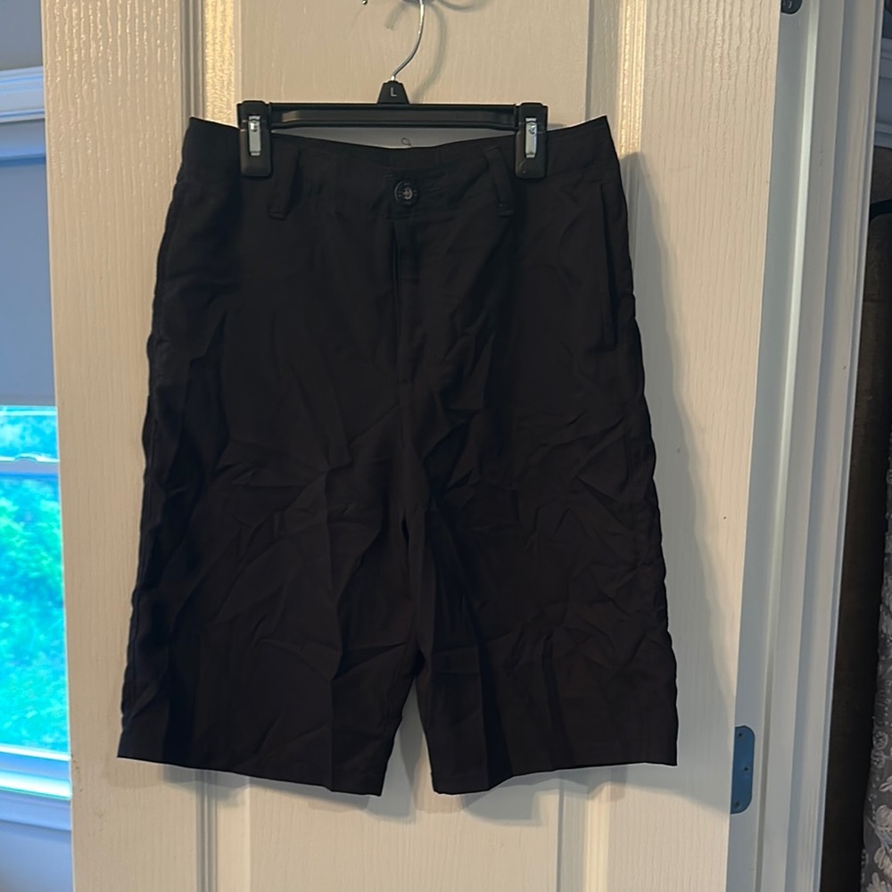 Under Armour Youth Black Golf Shorts